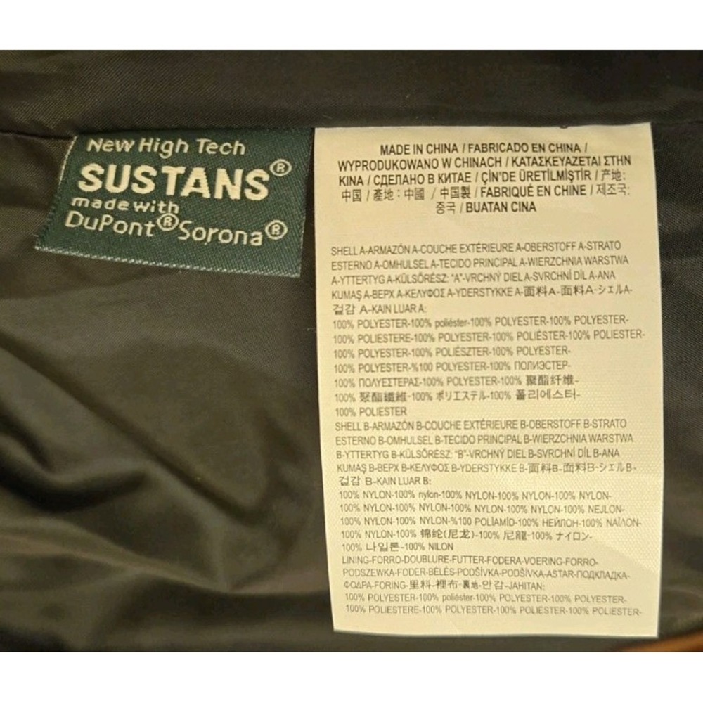 Vans Women's Foundry Puffer MTE All Weather Full Zip Insulated Jacket Black NWT - Picture 9 of 11